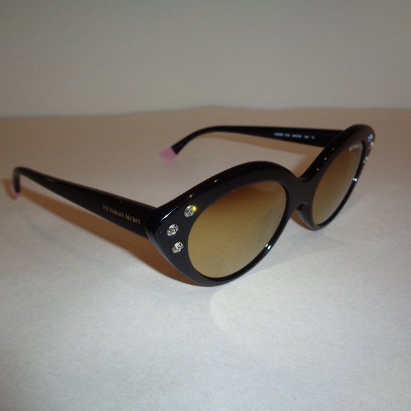 Victoria\'s Secret VS0009 Black Gold New Sunglasses main image 6